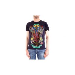 T-shirty z krótkim rękawem Paciotti 4us TA1218. Niebieskie t-shirty męskie Paciotti 4us, s, bez wzorów, bez kołnierzyka, krótkie. Za 252,65 zł.