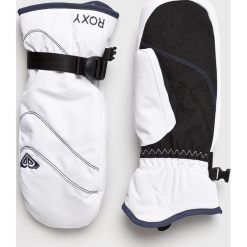 Roxy - Rękawiczki. Czerwone rękawiczki damskie Roxy, z materiału. Za 189,90 zł.