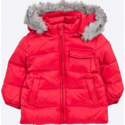 Blukids - Kurtka puchowa dziecięca 68-98 cm. Czerwone kurtki męskie Blukids, bez wzorów, z poliesteru, krótkie, bez kaptura. W wyprzedaży za 89,90 zł.
