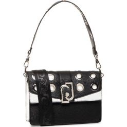 Torebka LIU JO - S Crossbody AA0037 E0005 Black/White 09379. Czarne torebki klasyczne damskie Liu Jo, bez wzorów, ze skóry ekologicznej, klasyczne, bez dodatków. W wyprzedaży za 359,00 zł.