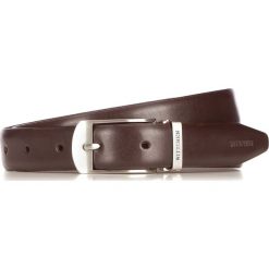 Pasek męski 70-8M-003-4. Pomarańczowe paski męskie Wittchen, w paski, eleganckie. Za 189,90 zł.