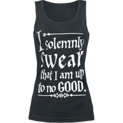 Topy damskie: Harry Potter Solemnly Swear Top damski czarny