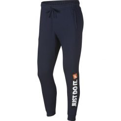 Nike - Spodnie. Niebieskie spodnie męskie Nike, s, bez wzorów, z bawełny. W wyprzedaży za 199,90 zł.