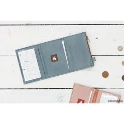 MIKRO PLUS / Blue - portfel ze skóry. Niebieskie portfele męskie Pakamera, ze skóry. Za 130,00 zł.