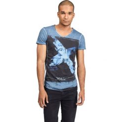 T-shirty męskie: T-shirt w kolorze niebieskim