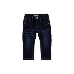 Name it Spodnie Jeans Ada dark blue denim. Niebieskie spodnie niemowlęce marki Name it, z bawełny. Za 65,00 zł.
