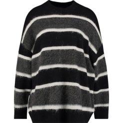 Swetry klasyczne damskie: AllSaints EDI CREW Sweter black/white