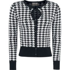 Kardigany damskie: Dancing Days Izzy Cardigan Kardigan damski czarny/biały