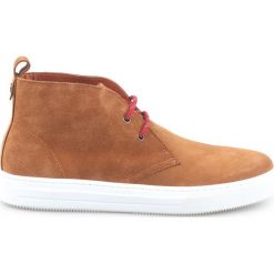 Trussardi Jeans Tenisówki Brązowy. Pomarańczowe trampki męskie Trussardi Jeans, bez wzorów, z jeansu, bez zapięcia. Za 585,95 zł.