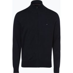Tommy Hilfiger - Kardigan męski, niebieski. Niebieskie kardigany damskie marki TOMMY HILFIGER, m. Za 399,95 zł.