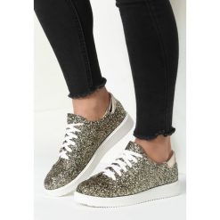 Złote Sneakersy Edge Of Eternity. Żółte buty sportowe damskie vices. Za 49,99 zł.