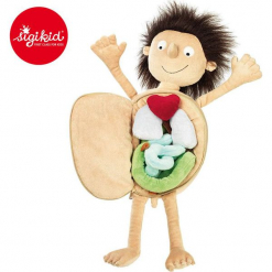 SIGIKID Przytulanka Erwin mały pacjent Soft&Play. Szare przytulanki i maskotki SIGIKID. Za 223,99 zł.