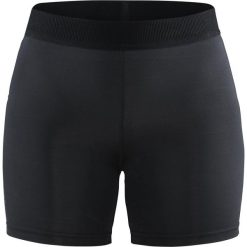 Craft szorty damskie Vent (1908708-999000) M czarne. Czarne spodenki sportowe damskie Craft, m, bez wzorów, sportowe, na fitness i siłownię. Za 219,00 zł.