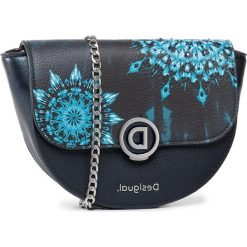 Saszetka nerka DESIGUAL - 20SAXPC8 5001. Czarne nerki damskie Desigual, bez wzorów, ze skóry ekologicznej, młodzieżowe, bez dodatków. W wyprzedaży za 199,00 zł.