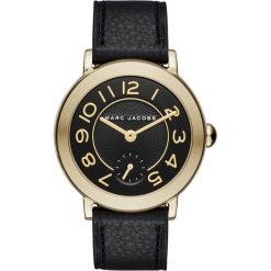 Marc Jacobs RILEY Zegarek schwarz. Czarne zegarki damskie marki Marc Jacobs. Za 889,00 zł.