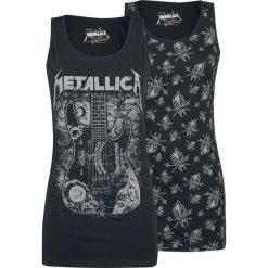 Metallica EMP Signature Collection Top damski czarny. Czarne topy damskie marki Metallica, xl, z nadrukiem, z materiału. Za 114,90 zł.
