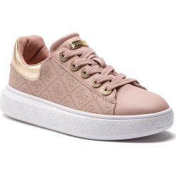 Sneakersy GUESS - FL5BUC FAL12 BLUSH. Różowe półbuty damskie Guess, ze skóry ekologicznej. W wyprzedaży za 409,00 zł.