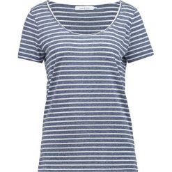 T-shirty damskie: Samsøe & Samsøe NOBEL TEE STRIPE Tshirt z nadrukiem white/blue