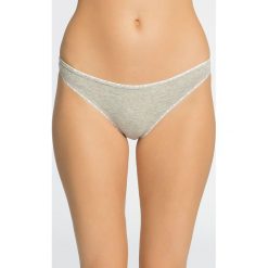 Calvin Klein Underwear - Stringi(2-pak). Szare stringi damskie marki Calvin Klein Underwear, xs, z elastanu. W wyprzedaży za 84,90 zł.