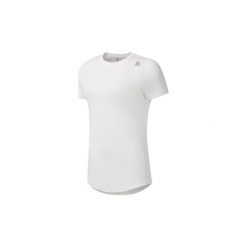 T-shirty z krótkim rękawem Reebok Sport Koszulka Elements. Białe topy sportowe damskie Reebok Sport, s, bez wzorów, bez kołnierzyka, z krótkim rękawem, krótkie, bez kaptura, climacool (adidas). Za 89,95 zł.