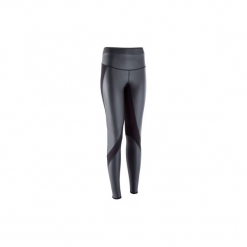 Legginsy fitness SWEAT + damskie. Czarne legginsy sportowe damskie DOMYOS, z elastanu. Za 99,99 zł.