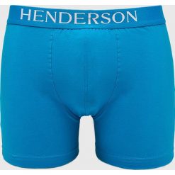 Henderson - Bokserki. Niebieskie bokserki męskie marki Henderson, bez wzorów, z elastanu. Za 39,90 zł.