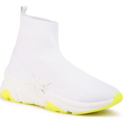 Sneakersy PATRIZIA PEPE - 2V9673/A5B2-W146 Bianco. Białe półbuty damskie Patrizia Pepe, na co dzień, bez wzorów, ze skóry, bez obcasa, bez zapięcia. W wyprzedaży za 779,00 zł.