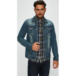 Brave Soul - Kurtka. Niebieskie płaszcze męskie Brave Soul, xl, bez wzorów, z bawełny, krótkie, bez kaptura. W wyprzedaży za 129,90 zł.