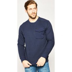 Bluza Lee Military L80FELNM. Niebieskie bluzy męskie Lee, m, bez wzorów, z bawełny, bez kołnierzyka, bez rękawów, bez kaptura. Za 259,00 zł.