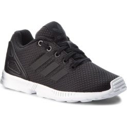 Buty adidas - Zx Flux C BB9105 Cblack/Cblack/Ftwwht. Czarne półbuty dziewczęce Adidas, bez wzorów, z tworzywa sztucznego, bez zapięcia, adidas zx. W wyprzedaży za 189,00 zł.