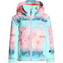 Roxy MINI JETTY Kurtka snowboardowa neon grapefruit/solargradient. Niebieskie kurtki dziewczęce marki Roxy, z poliesteru, narciarskie. W wyprzedaży za 367,20 zł.