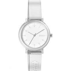 Zegarek SKAGEN - Aaren Transparent Three SKW2858 White/White. Białe zegarki damskie Skagen. W wyprzedaży za 359,00 zł.