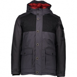 Parka w kolorze antracytowym. Szare parki męskie marki CMP Men, m, z materiału. W wyprzedaży za 545,95 zł.