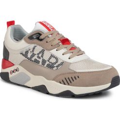 Sneakersy NAPAPIJRI - Lake NP0A4ES90 Beige/Grey. Brązowe sneakersy męskie Napapijri, bez zapięcia. W wyprzedaży za 439,00 zł.