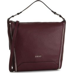 Torebka LIU JO - M Hobo N69130 E0027 Ruby Wine 91725. Czerwone torebki klasyczne damskie Liu Jo, bez wzorów, ze skóry ekologicznej, klasyczne, bez dodatków. Za 599,00 zł.
