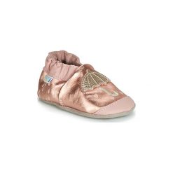 Kapcie niemowlęce Dziecko Robeez LOVING RAIN. Różowe buciki niemowlęce Robeez, bez zapięcia. Za 149,00 zł.