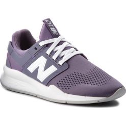 Sneakersy NEW BALANCE - WS247UJ Fioletowy. Fioletowe półbuty damskie New Balance, z tworzywa sztucznego. W wyprzedaży za 339,00 zł.