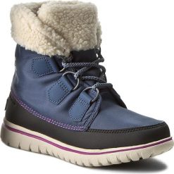 Buty zimowe damskie: Śniegowce SOREL – Cozy Carnival NL2297-478 Dark Mountain/Black