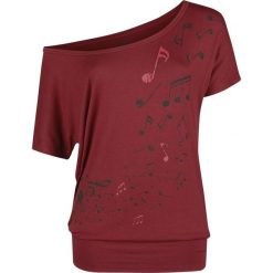 Full Volume by EMP Can You Read My Mind Koszulka damska bordowy. Czerwone t-shirty damskie marki Full Volume by EMP, xl, z nadrukiem, z dekoltem na plecach. Za 99,90 zł.