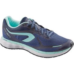 Buty do biegania KIPRUN FAST damskie. Niebieskie buty sportowe damskie KIPRUN, bez wzorów, z gumy, do biegania. Za 249,99 zł.