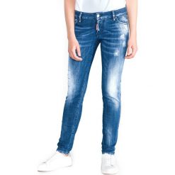 DSQUARED2 Jennifer Dżinsy Niebieski. Niebieskie jeansy damskie Dsquared2, bez wzorów, z elastanu. Za 1808,95 zł.