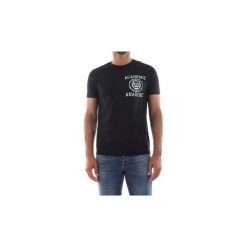 T-shirty z krótkim rękawem Dondup US198 JF0194U. Czarne t-shirty męskie Dondup, xl, bez wzorów, bez kołnierzyka, krótkie. Za 199,77 zł.