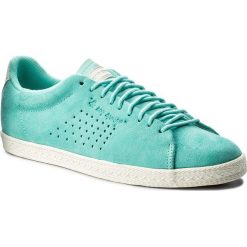 Sneakersy LE COQ SPORTIF - Charline 1810064 Aruba Blue. Zielone półbuty damskie le coq sportif, na co dzień, bez wzorów, ze skóry, bez obcasa, na płaskiej podeszwie, bez zapięcia. W wyprzedaży za 199,00 zł.