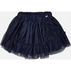 Mayoral - Spódnica dziecięca 80-98 cm. Czarne spódniczki dziewczęce marki Mayoral, z bawełny, mini, rozkloszowane. Za 99,90 zł.