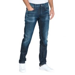 Replay Anbass Ice Blast Dżinsy Niebieski. Niebieskie jeansy męskie Replay, bez wzorów. Za 929,95 zł.