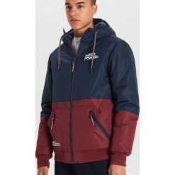 Kurtka z kapturem - Granatowy. Niebieskie kurtki męskie Cropp, s, bez wzorów, z kapturem. Za 229,99 zł.