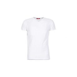 T-shirty z krótkim rękawem BOTD ECALORA. Białe t-shirty męskie marki BOTD, s, bez wzorów, bez kołnierzyka, krótkie. Za 39,00 zł.