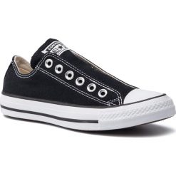Trampki CONVERSE - Ctas Slip 164300C Black/White/Black. Czarne trampki i tenisówki damskie Converse, bez wzorów, z gumy, bez zapięcia. W wyprzedaży za 199,00 zł.