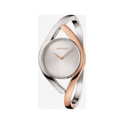 Calvin Klein Party Medium Zegarek Złoty Srebrny. Szare zegarki damskie Calvin Klein, srebrne. Za 1398,95 zł.