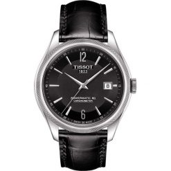 RABAT ZEGAREK TISSOT Ballade Gent T108.408.16.057.00. Czarne zegarki męskie marki TISSOT, ze stali. W wyprzedaży za 3388,00 zł.